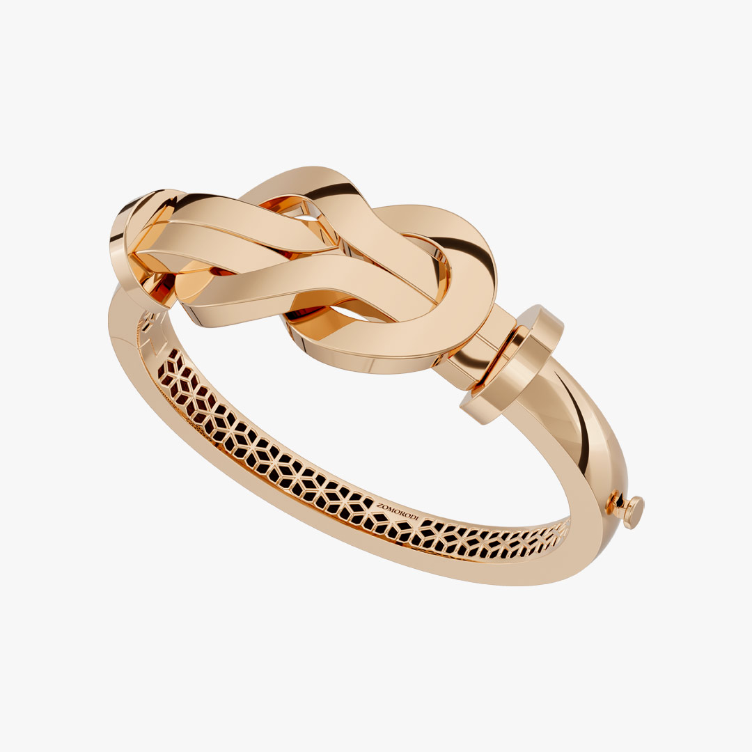 rose-gold-bangle-9246_2 دستبند مدل شماره 2 - تصویر 1